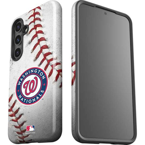 MLB Washington Nationals Game Ball Galaxy S25 Impact Case